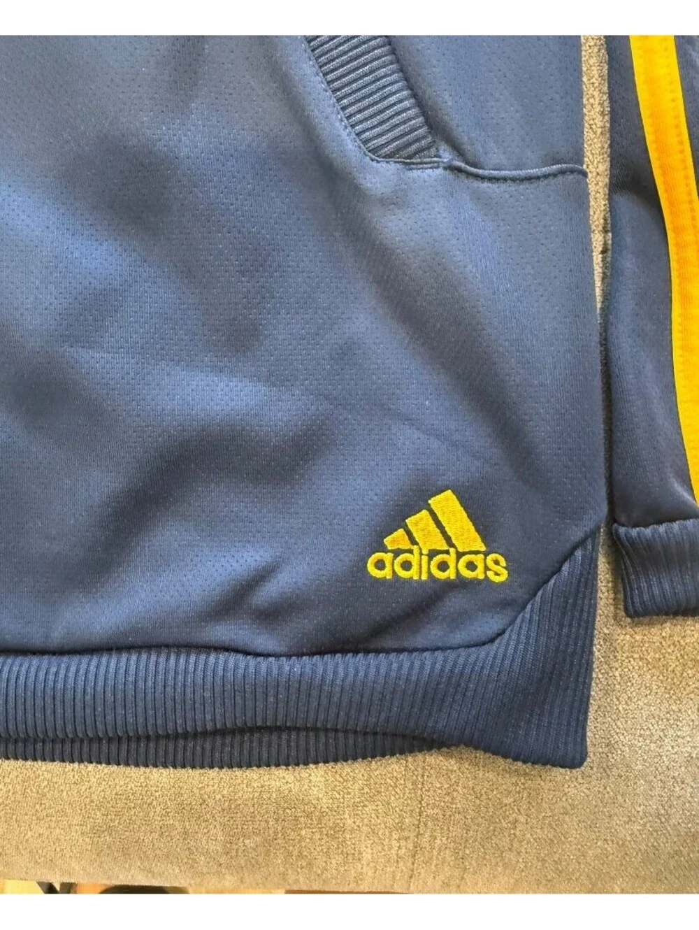 Adidas LA Galaxy Beckham 23 Track Jacket Navy Gold XL MLS